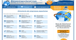 Desktop Screenshot of encuentraporlared.com
